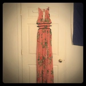 Floral (pink) dress from express size XS